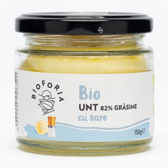 Unt cu sare, 82% grăsime, eco 150g
