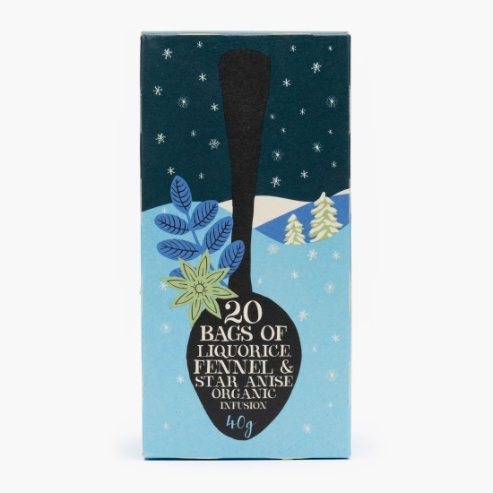 Ceai eco Winter lemn dulce și anason, 20 plicuri