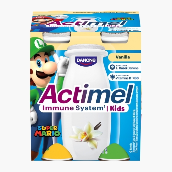 Iaurt de băut cu vanilie 4x100g