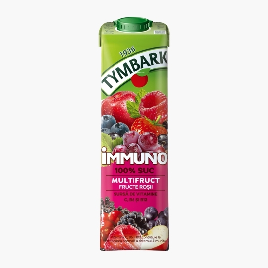 Băutură necarbogazoasă Immuno 100% fructe roșii 1l