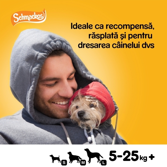 Hrană complementară pentru câini adulți 5x36g, Schmackos