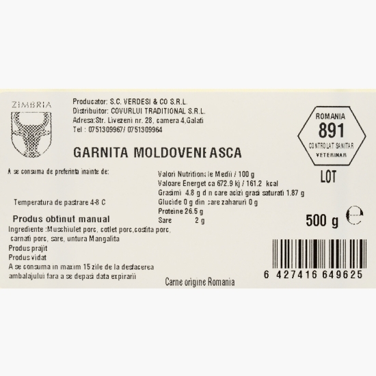Garniță moldovenească 500g