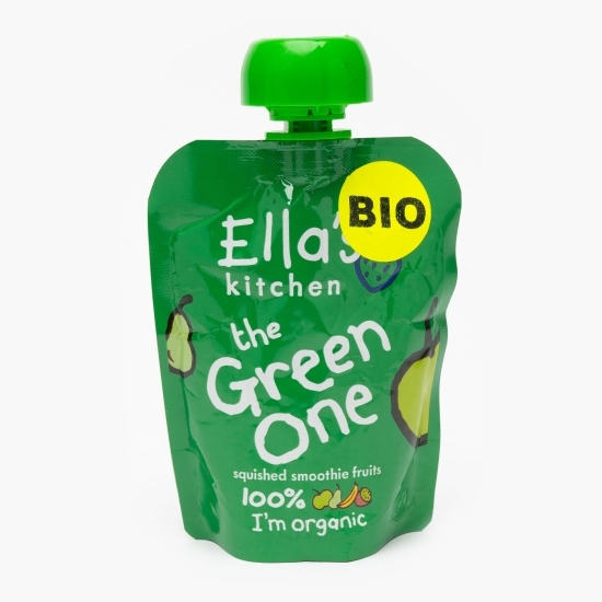 Piure ecologic de kiwi și pere, +6 luni, 90g