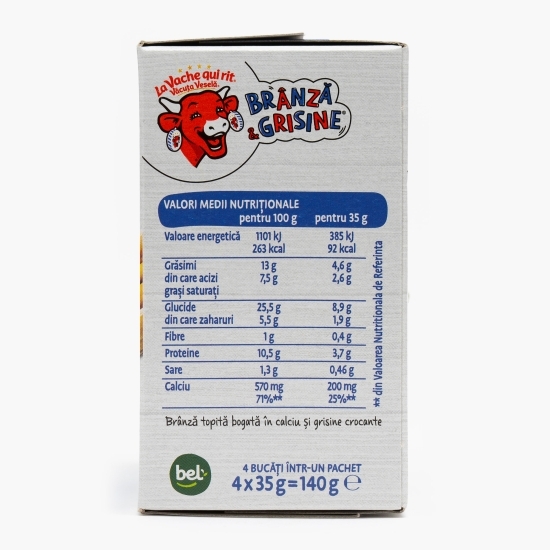 Brânză topită și grisine natur 140g
