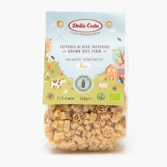 Paste Tattoria eco din orez brun fără gluten 250g