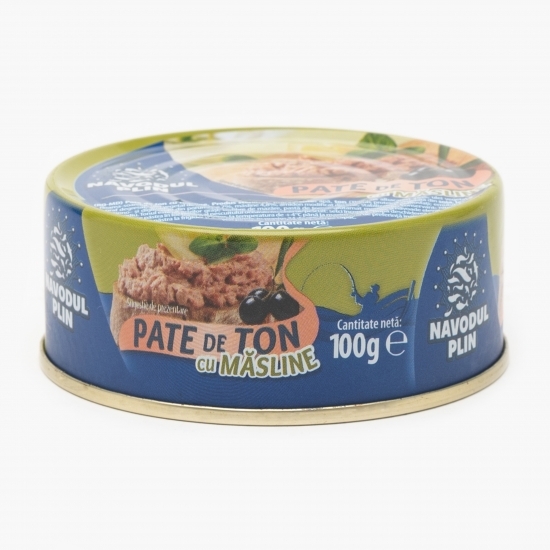 Pate de ton cu măsline 100g