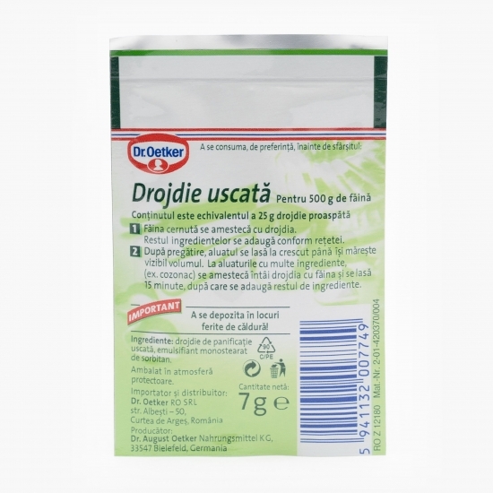 Drojdie uscată 3x7g