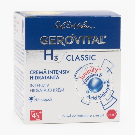Cremă intensiv hidratantă 45+ de zi 50ml