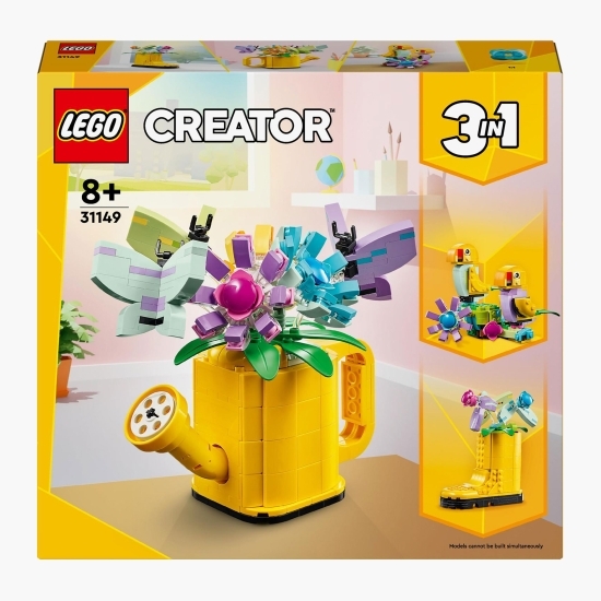 Flori în stropitoare,  31149 Creator 3 în 1, 420 piese, +8 ani