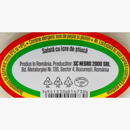 Salată cu icre de știucă 100g