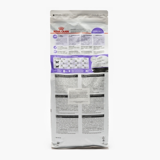 Hrană uscată pentru pisici sterilizate, 2kg