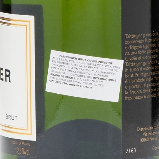Șampanie Cuvee Prestige, 12.5%, 750ml