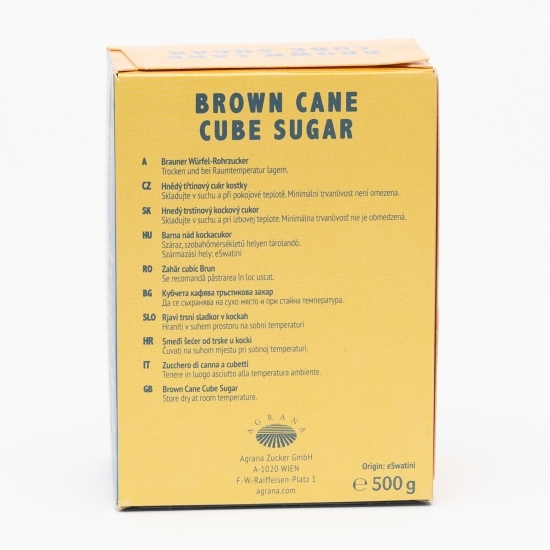 Zahăr cubic brun 500g