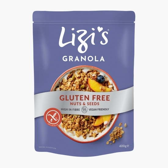 Granola fără gluten nuci și semințe 400g