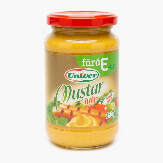 Muștar iute fără E-uri 350g