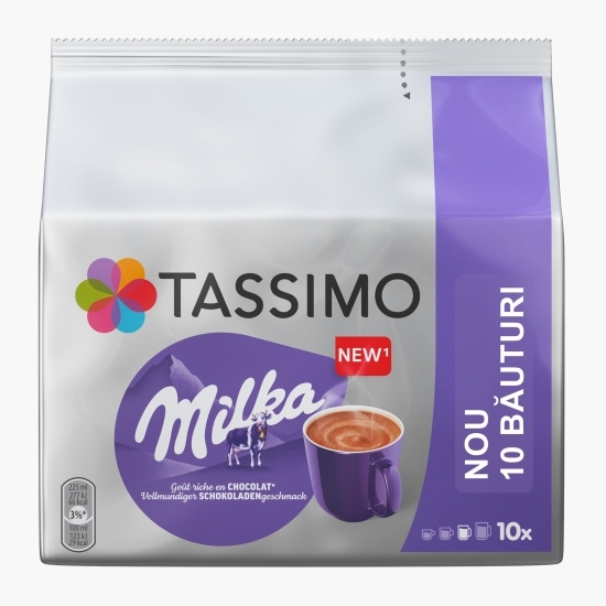 Milka, 10 băuturi, 160g, capsule cafea