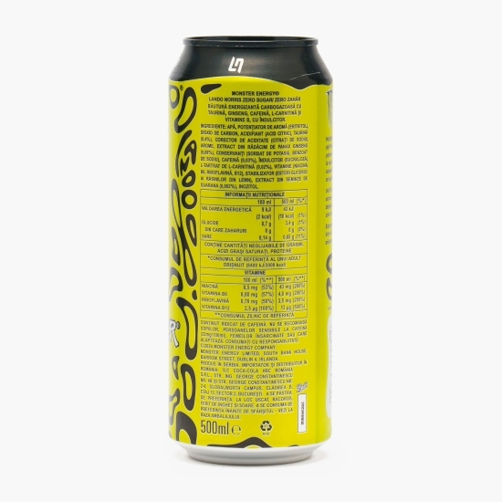 Băutură energizantă Lando Norris, fără zahăr, doză 500ml