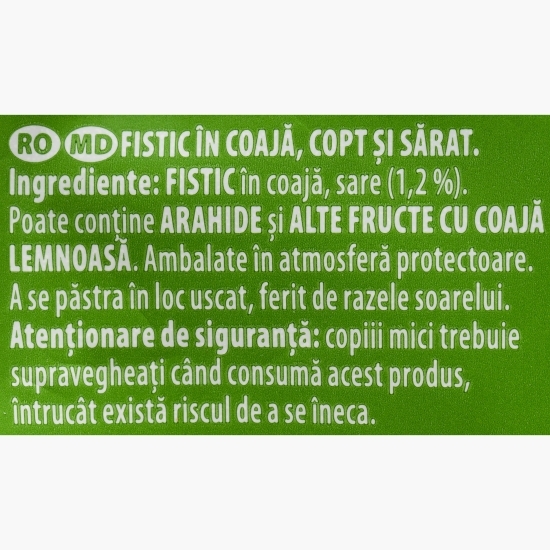 Fistic prăjit și sărat 400g