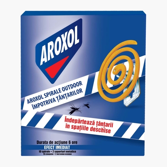 Spirale împotriva țânțarilor pentru exterior, 10 buc