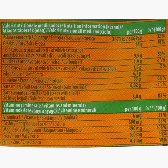Semințe dovleac cu sare 100g