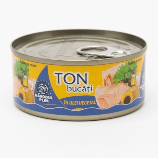 Ton bucăți în ulei vegetal 160g