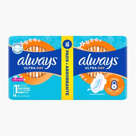 Absorbante Ultra Day Normal 18 buc