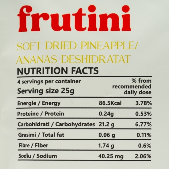 Ananas deshidratat 100g