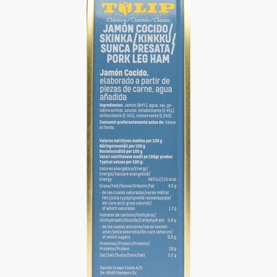 Șuncă presată din pulpă de porc 340g