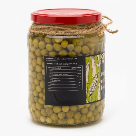 Mazăre verde boabe 680g