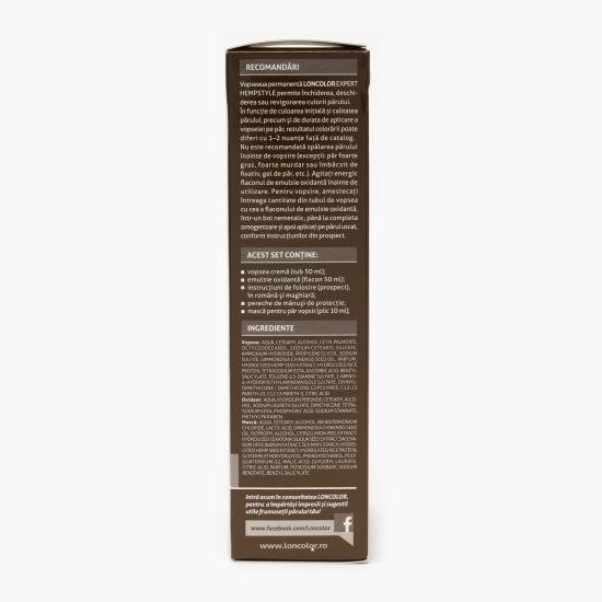 Vopsea permanentă pentru păr Expert Hempstyle 11.10 Blond ultra deschis 100ml