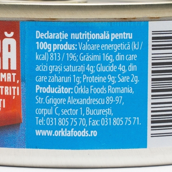 Pate de porc 100g