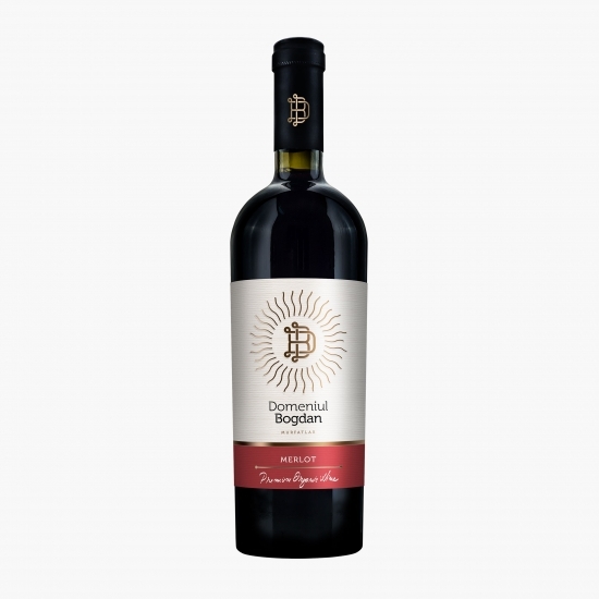 Vin roșu sec eco Merlot, 14.2%, 0.75l