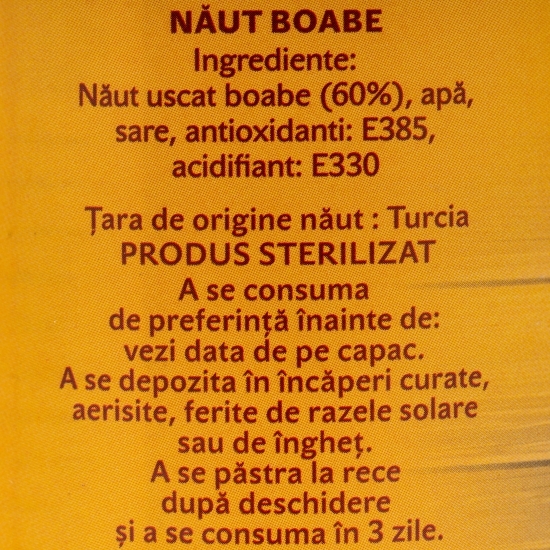 Naut boabe 400g