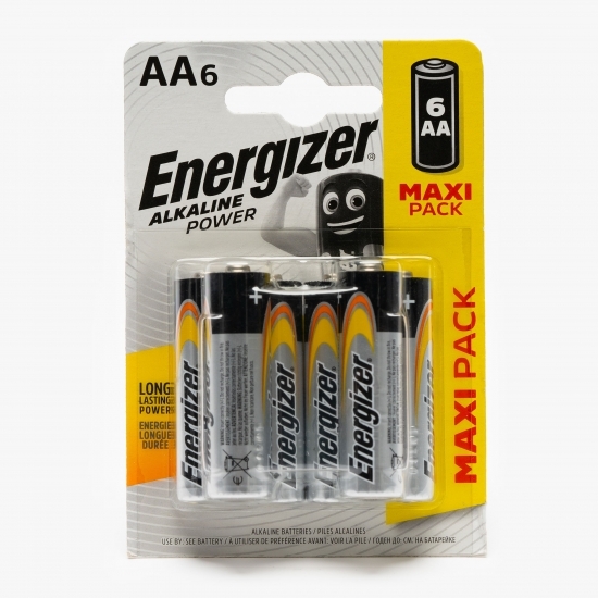 Baterie Alkaline Power AA/LR6, 6 buc