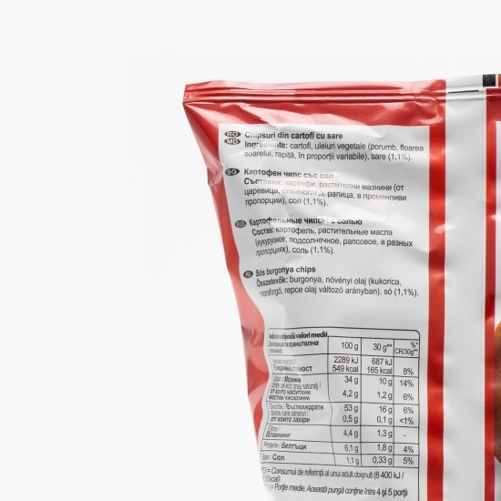 Chipsuri din cartofi cu sare 140g