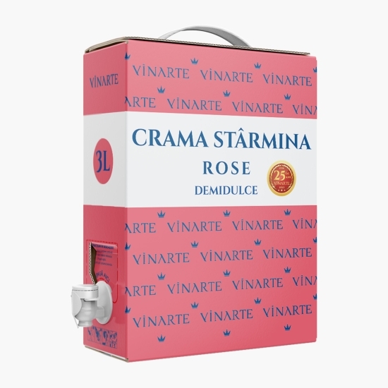 Vin rose demidulce, 12.5%, 3l