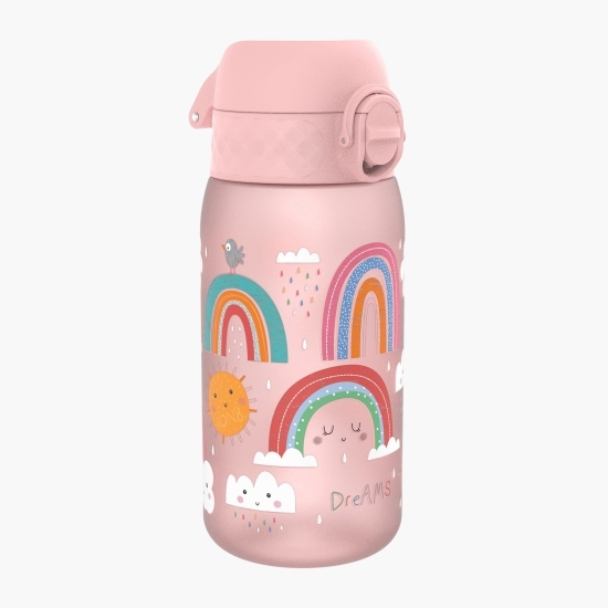 Sticlă apă pentru copii, din recyclon, Rainbows 350ml