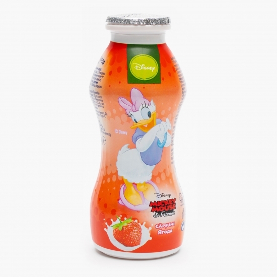 Iaurt Disney de băut cu gust de căpșuni 190g