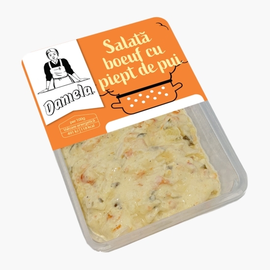 Salată boeuf cu piept de pui 250g