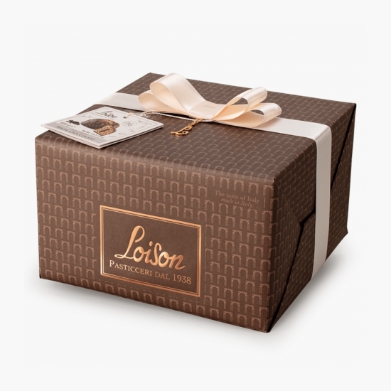 Panettone cu fulgi și cremă de ciocolată 600g