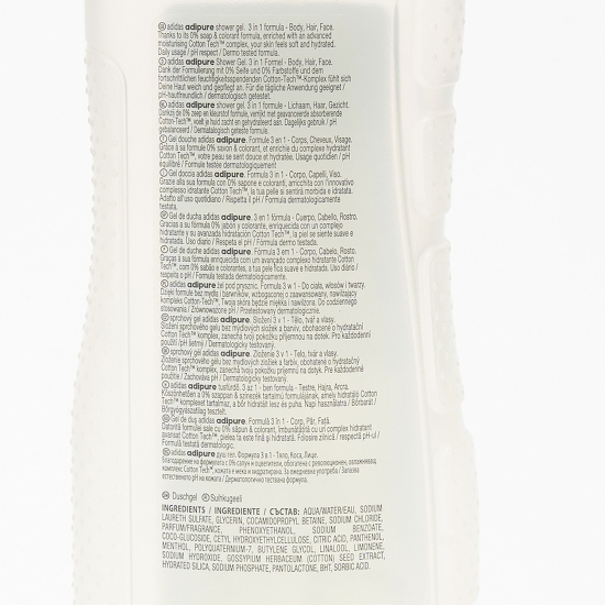 Gel de duș Adipure Male 400ml