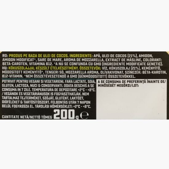 Specialitate cu aromă de mozzarella 200g