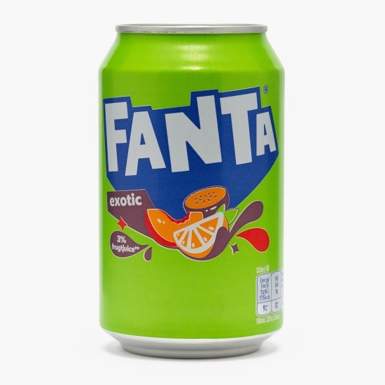Băutură carbogazoază cu aromă de fructe tropicale, doză 0.30l