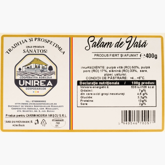 Salam de vară 400g