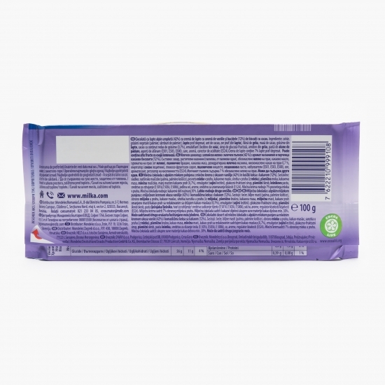 Ciocolată cu lapte umplută cu cremă și biscuiți 100g