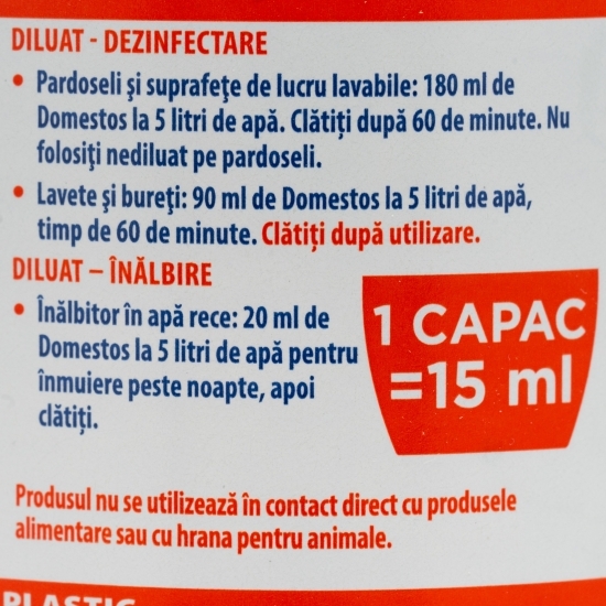 Dezinfectant gel anticalcar Thick Bleach Pine 0.75l