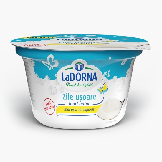 Iaurt natural fără lactoză, 2% grăsime, 150g