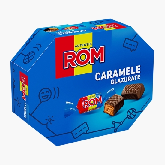 Caramele glazurate cu aromă de rom 195g