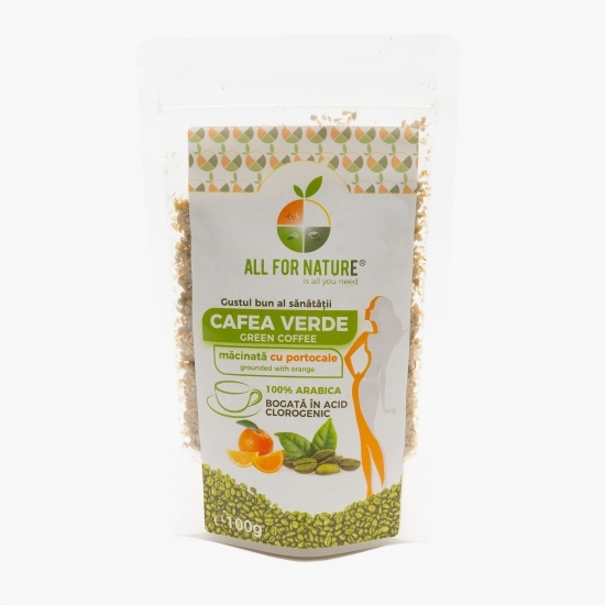 Cafea verde măcinată cu portocale 100g 