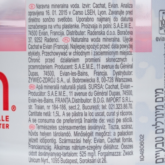 Apă plată 1.5l
